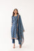 INDIGO EMBROIDERED KURTA SET