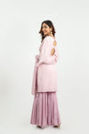 PINK MOTI KURTA SET