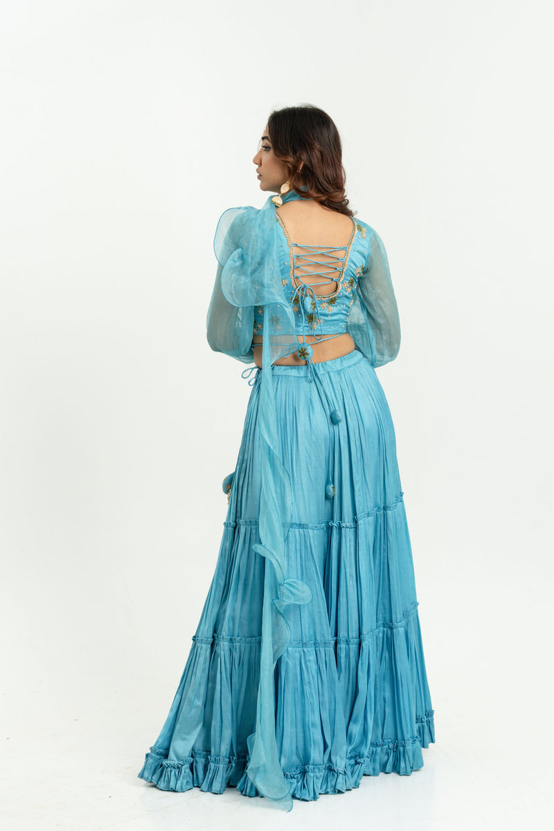 SKY DREAM LEHNGA SET