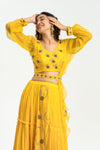 YELLOW DREAM LEHNGA SET